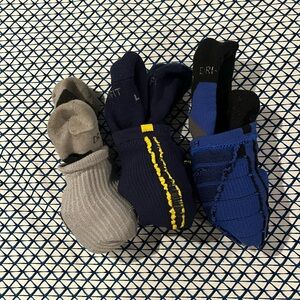 3 multicolor Nike elite socks Size large